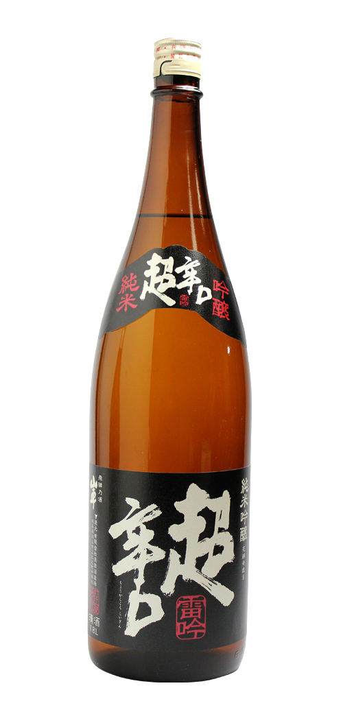 純米吟醸超辛口 雷吟 1800ml 【原田酒造場】 純米吟醸超辛口 雷吟